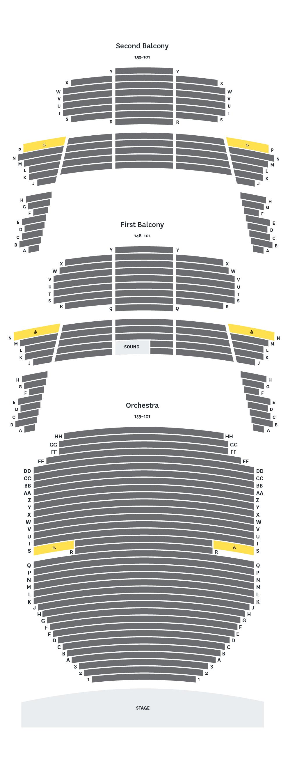 Seating Maps | Texas Performing Arts - The University of ...