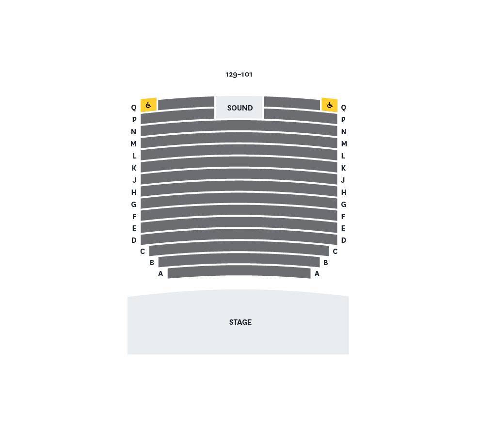 Bass Concert Hall Interactive Seating Chart